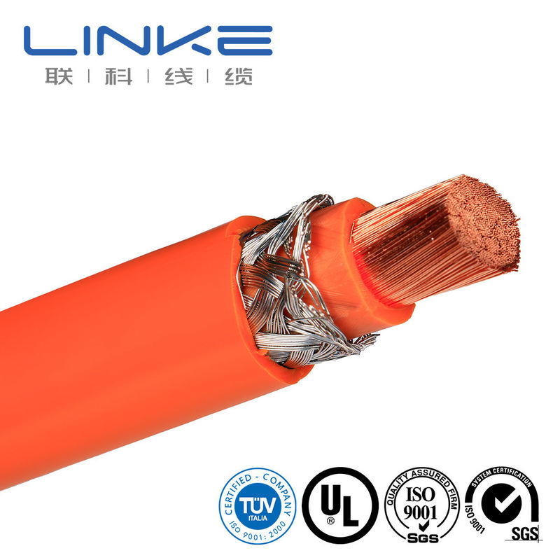 کابل خودروهای برق ولتاژ بالا 10mm2 16mm2 25mm2 ضد آب برای وسایل نقلیه انرژی جدید