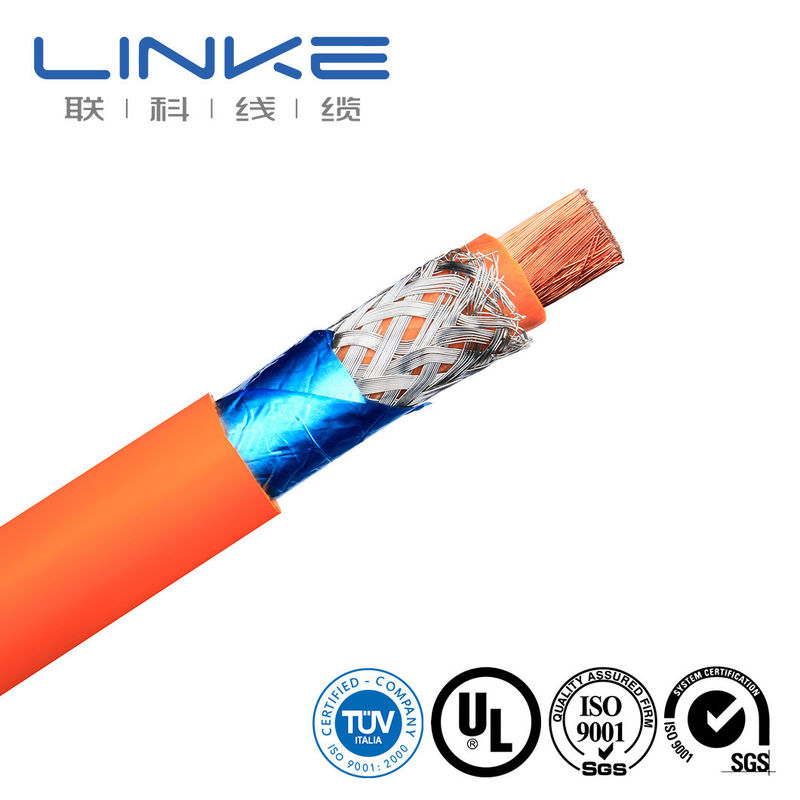 کابل خودروهای برق ولتاژ بالا 10mm2 16mm2 25mm2 ضد آب برای وسایل نقلیه انرژی جدید