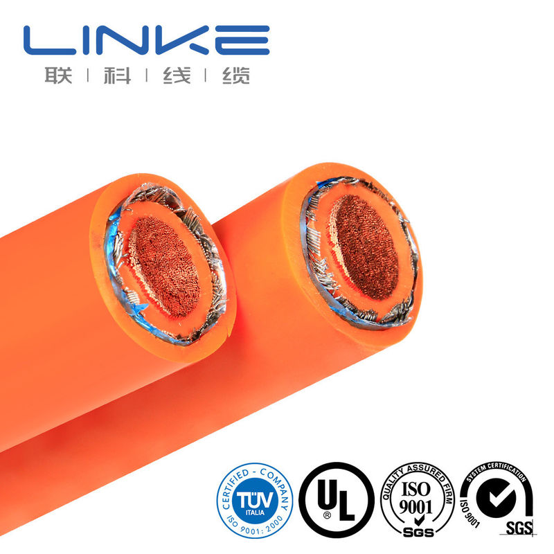 کابل خودروهای برق ولتاژ بالا 10mm2 16mm2 25mm2 ضد آب برای وسایل نقلیه انرژی جدید
