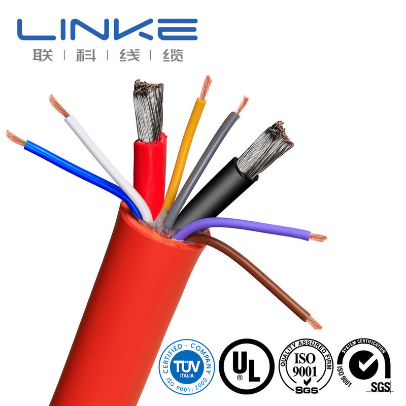 سفارشی سازی 16 AWG 1 جفت کابل انرژی جدید جامد با محافظ ورق PVC و کابل شارژر EV PVC Jacket