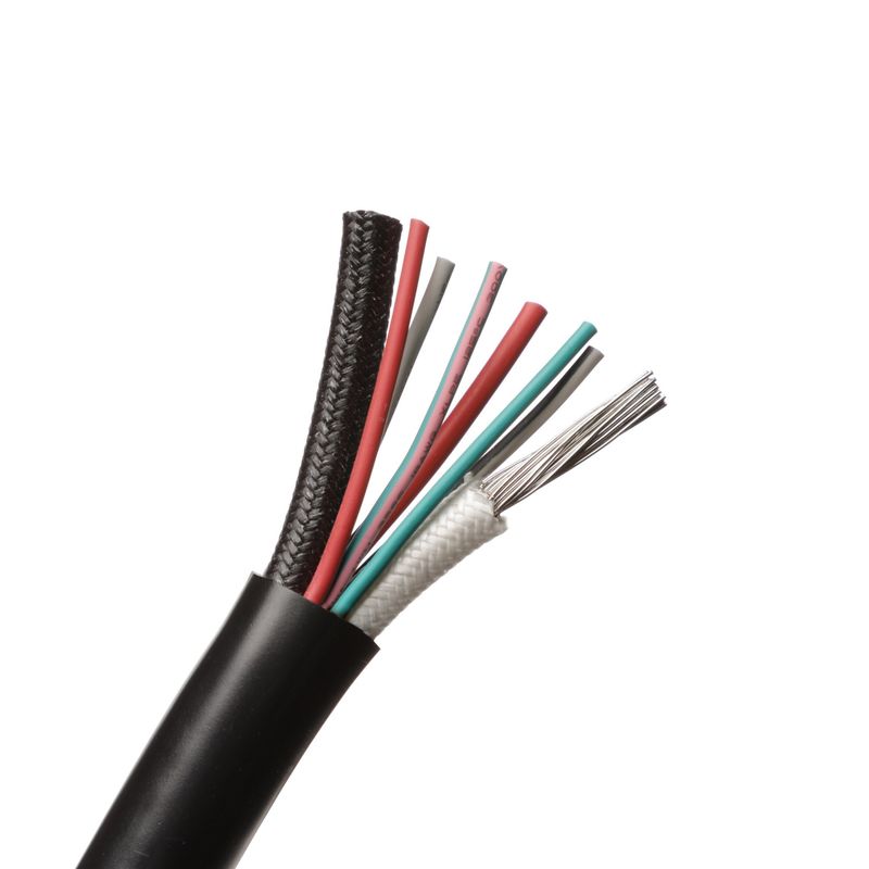 سفارشی سازی 16 AWG 1 جفت کابل انرژی جدید جامد با محافظ ورق PVC و کابل شارژر EV PVC Jacket