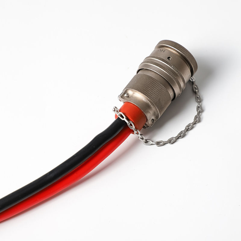 کابل شارژ خودروی برقی با روکش سیلیکونی 1200 آمپر با نوع دوشاخه سفارشی برای مونتاژ شارژ خودروی الکتریکی