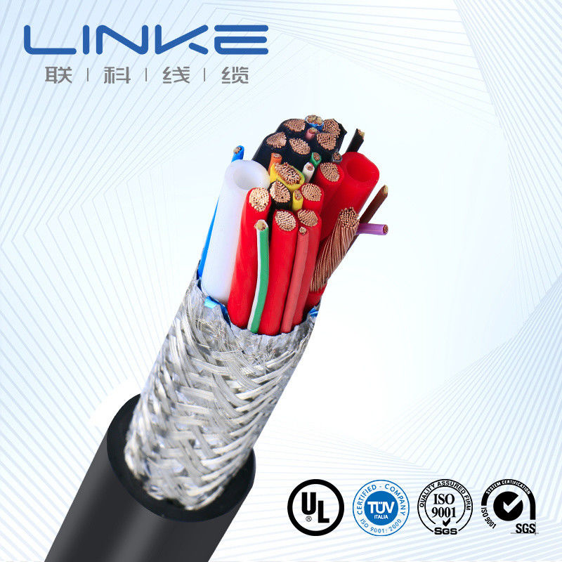 کابل های خودروهای الکتریکی با گواهینامه CE-TUV 300-600V ولتاژ نامی برای کارایی کابل خودروهای انرژی جدید