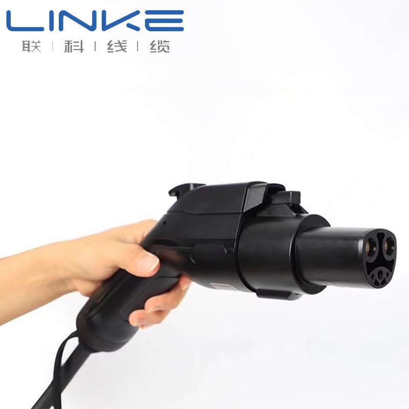 32A جریان نامی IP65 درجه محافظت سیلیکون ژاکت EV کابل شارژر برای وسایل نقلیه الکتریکی