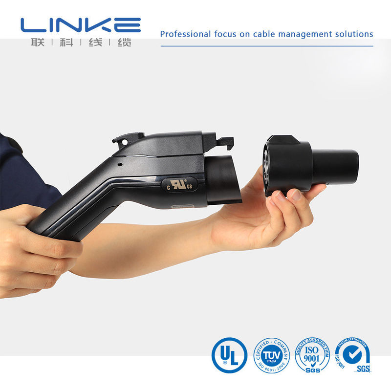 کابل شارژ خودروی برقی 32 آمپر 7 کیلووات 16 آمپر با روکش TPE و طول قابل تنظیم