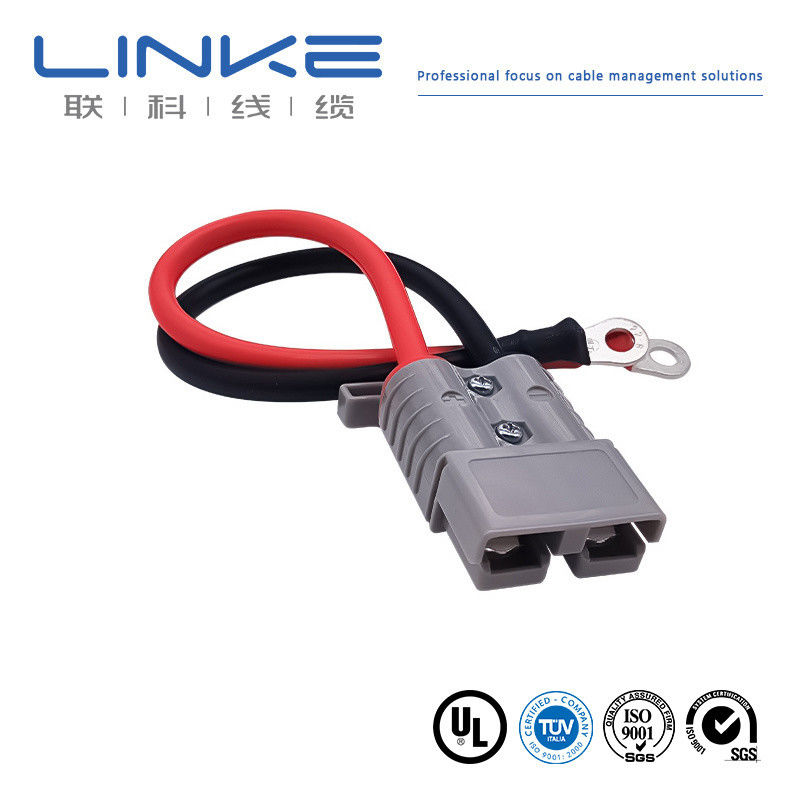 اتصال پلاگین 8AWG کابل اتصال پنل خورشیدی 50A/600V کابل اتصال خورشیدی 300mm