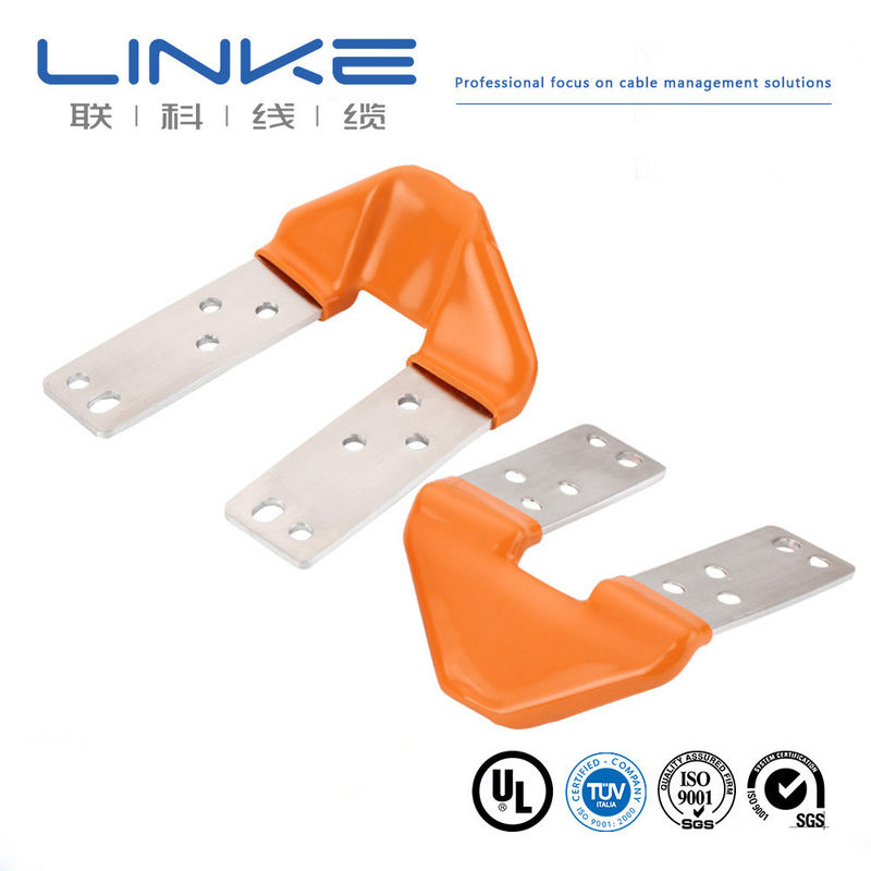 باس بار مسی انعطاف پذیر سفارشی عایق بندی شده برای باتری با ظرفیت 1200 آمپر