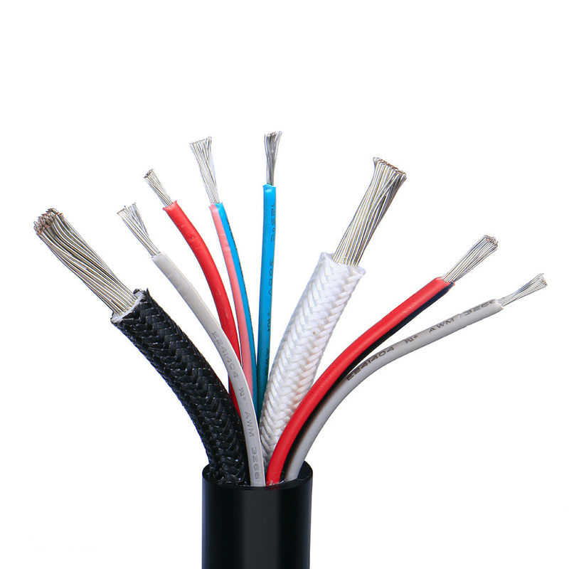 کابل های کواکسیال ژاکت PVC سیاه سری RG6 / Rg58 / Rg11 / Rg59 برای نظارت تصویری