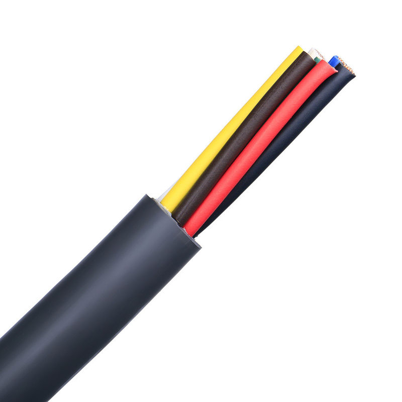 هادی مس نرم بودن بالا ولتاژ پایین سیم خودرو PVC عایق کابل قوطی انعطاف پذیر سیم