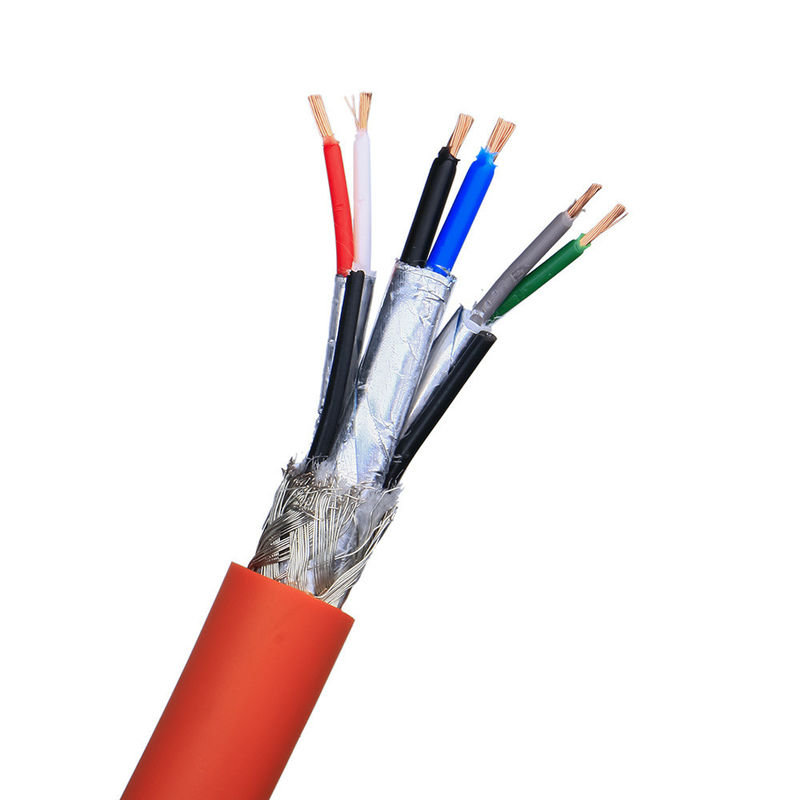 کابل مخصوص مخصوص و مقاوم در برابر آتش از مس با عایق PVC XLPE یا لاستیک سیلیکونی