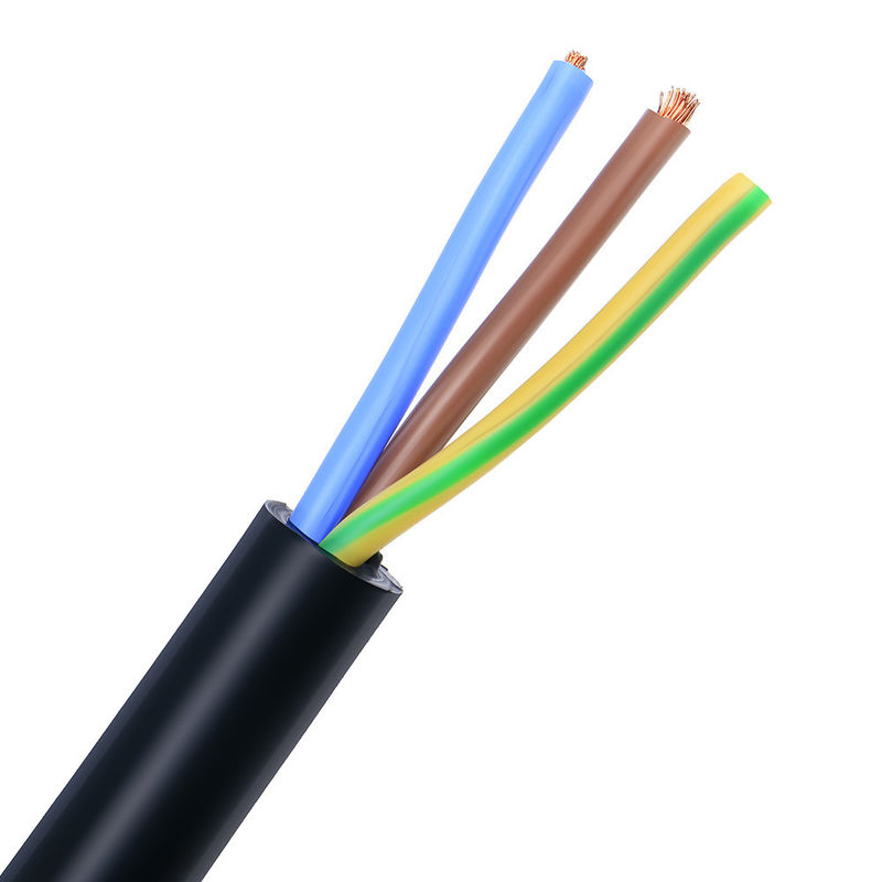 RS PRO 3 Core x 0.75sqmm ((Class 5 PCW) ، PVC Insulated، PVC Sheathed، 300/300V، H03VV-F.