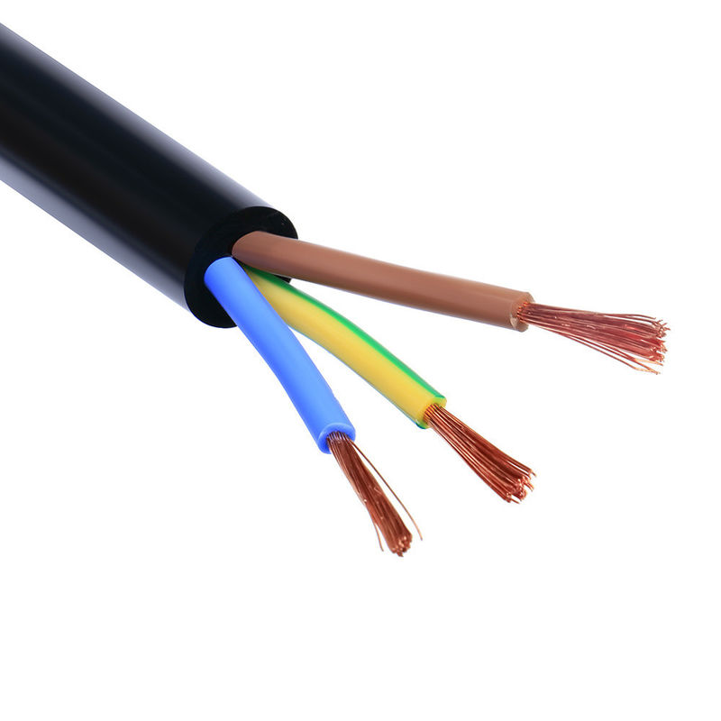 RS PRO 3 Core x 0.75sqmm ((Class 5 PCW) ، PVC Insulated، PVC Sheathed، 300/300V، H03VV-F.