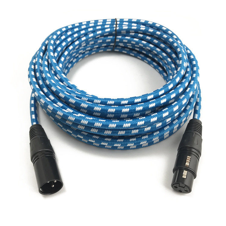 3m TL-L004 XLR Cable Audio Mic Cable Connector 3 Pin Male To Female Microphone XLR Cable 3m TL-L004 XLR Cable کانکتور کابل صوتی میکروفون 3 پین زن تا مرد