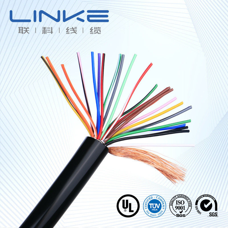 کابل کنترل هادی مس پوشانده شده با TPU برای انتقال برق صنعتی با طیف گسترده ای از دما