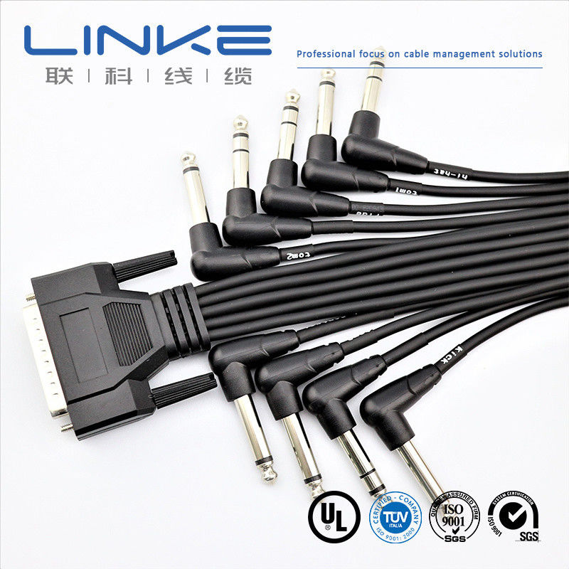 کابل XLR سفارشی با کیفیت صدا بالا و سیم مس برهنه برای برنامه های صوتی حرفه ای