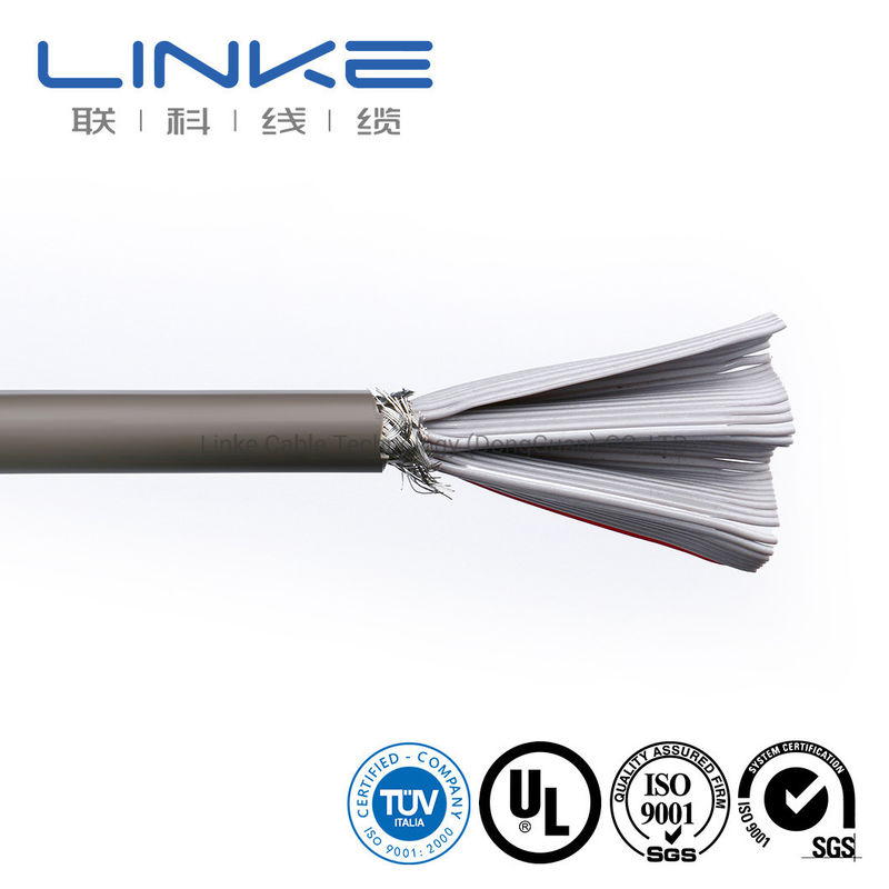 سیم برقی فلک UL با مواد باندینگ لوله PVC و 50 هسته 28AWG