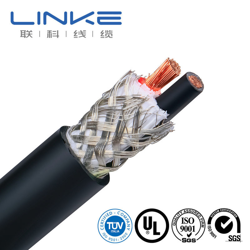 10-30AWG PVC درجه حرارت بالا عایق UL1015 کابل لوازم برای تانک / کانن تانک رسانا