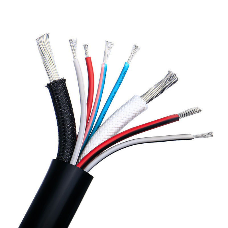 سیم چند هسته ای RG6 Rg11 Rg59 کابل کواکسیال برای ابزارکوب اتصال ربات تفلون