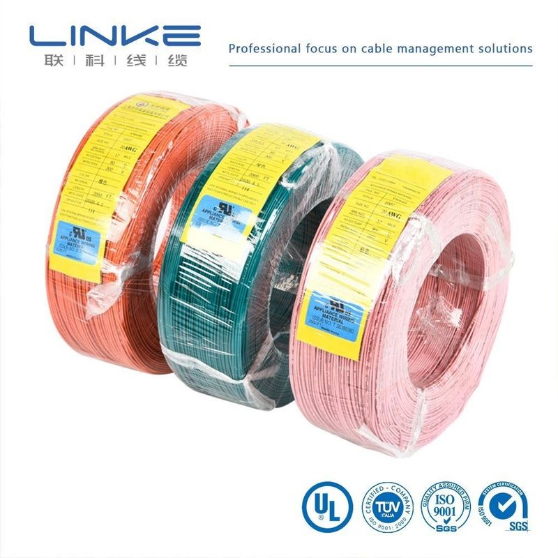 UL20233 UL سیم الکتریکی با ژاکت TPU و مواد عایق FEP / HDPE / PP / PVC