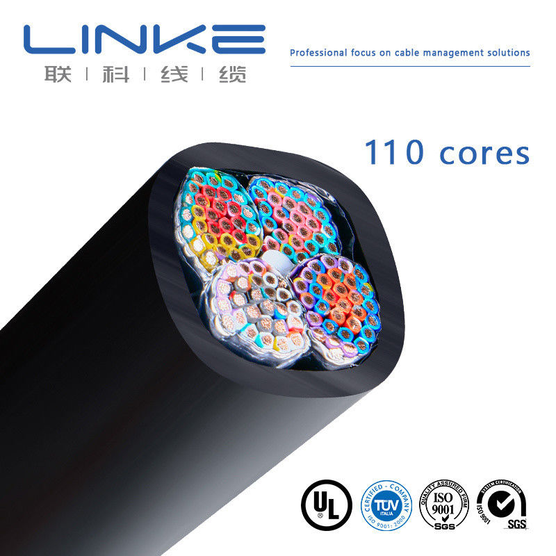 UL2464 چند رسانا PVC عایق آلومینیوم محافظ برق برای سیم کشی ماشین صنعتی CNC