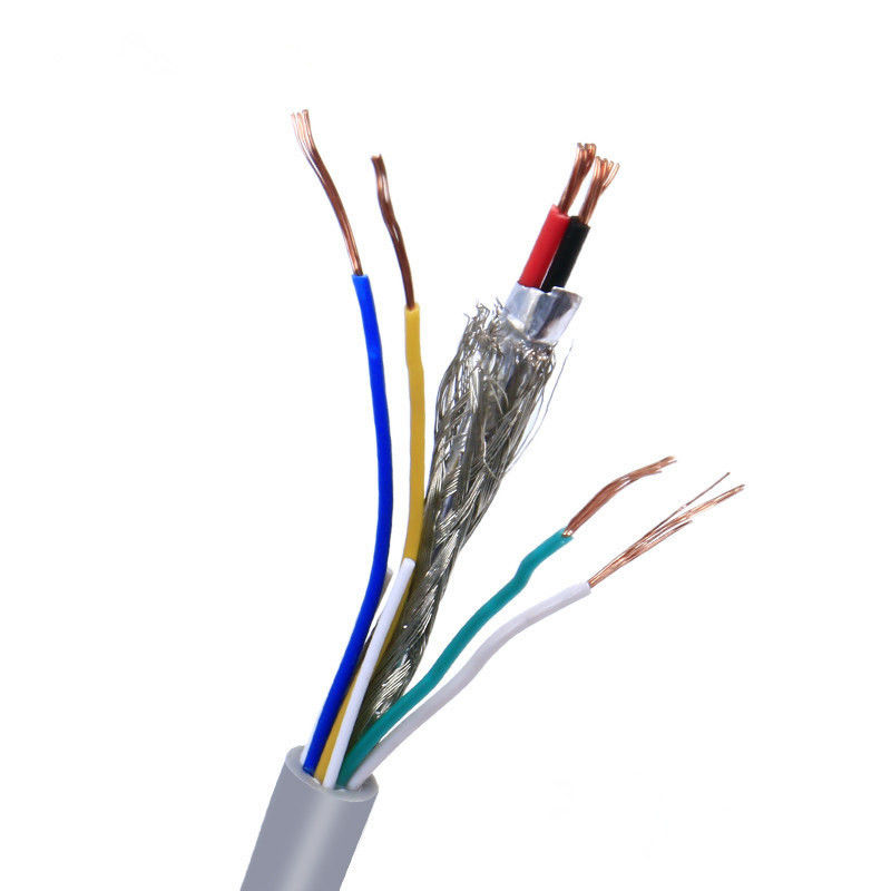 سیم قوطی UL2464 300V ژاکت PVC کانکتور مس چند هسته ای برای تامین برق