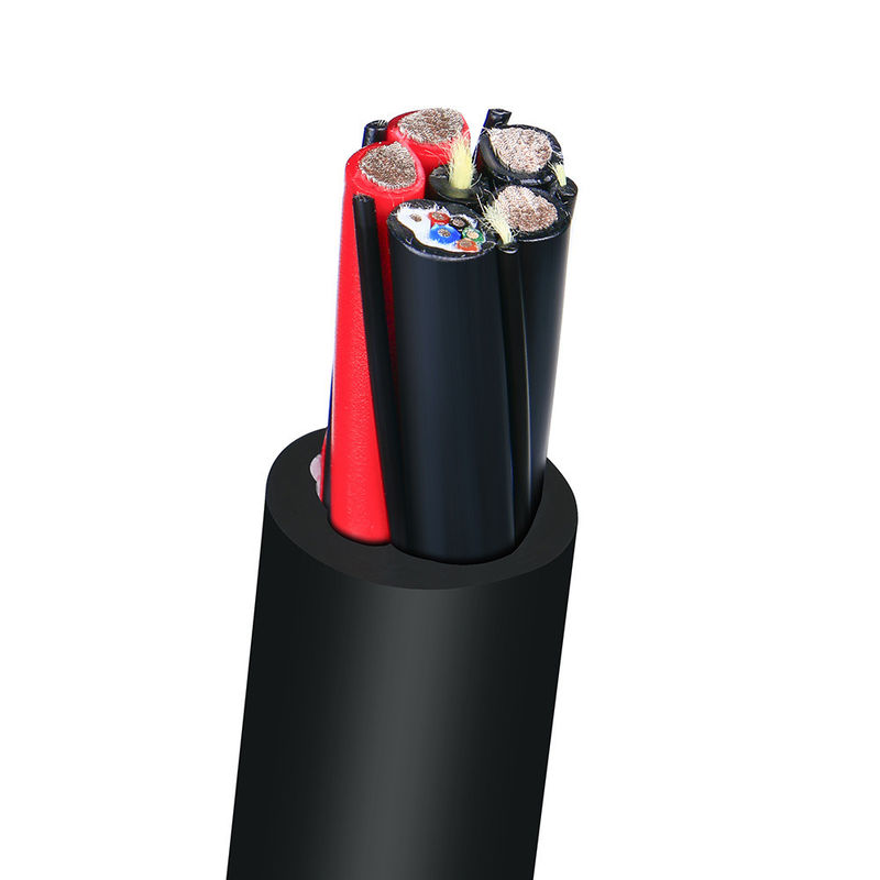4p*22AWG PVC پوشش دوقلو دوقلو محافظ Servo کابل با مس قوطی برای برنامه های کاربردی زیر آب