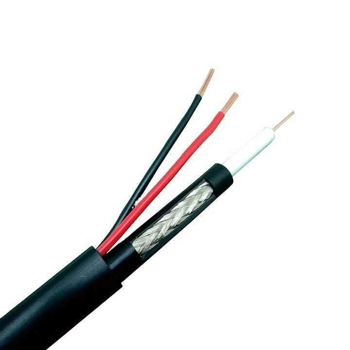 UL1007 30 AWG Black Power PVC تانک رسانا برق برق تک محوری کابل برق