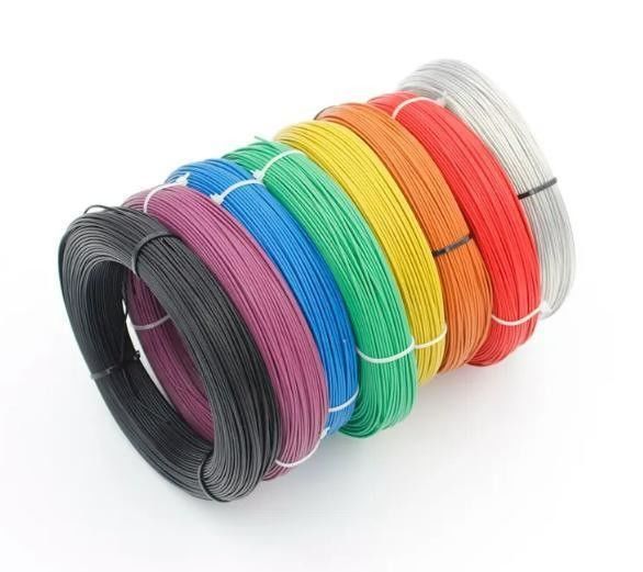 ضد شعله در دمای بالا XLPE عایق سیم خودرو کابل الکتریکی برای کاربردهای صنعتی