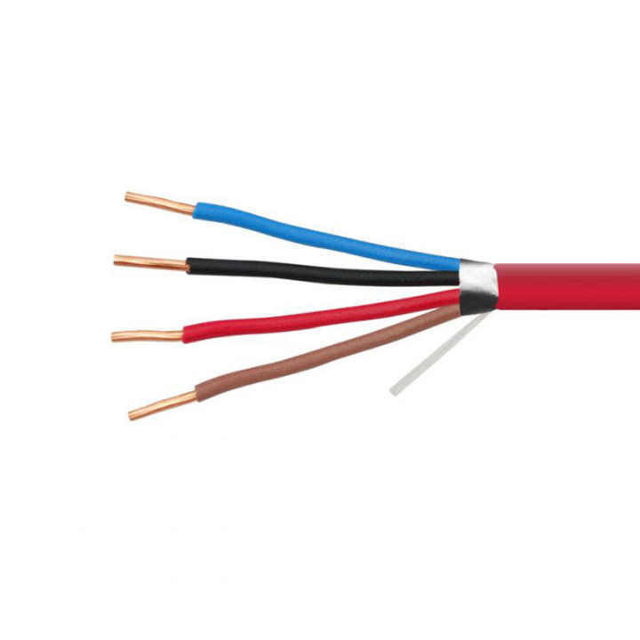 کابل مقاوم در برابر آتش 2 هسته 1mm 1.5mm 2.5mm ژاکت PVC 30 روز بازپرداخت بازپرداخت
