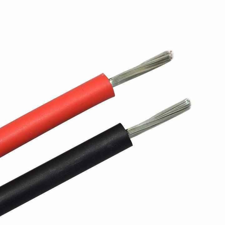 کابل خورشیدی 4mm2 6mm2 کابل DC XLPE برای پنل خورشیدی ارز ایالات متحده