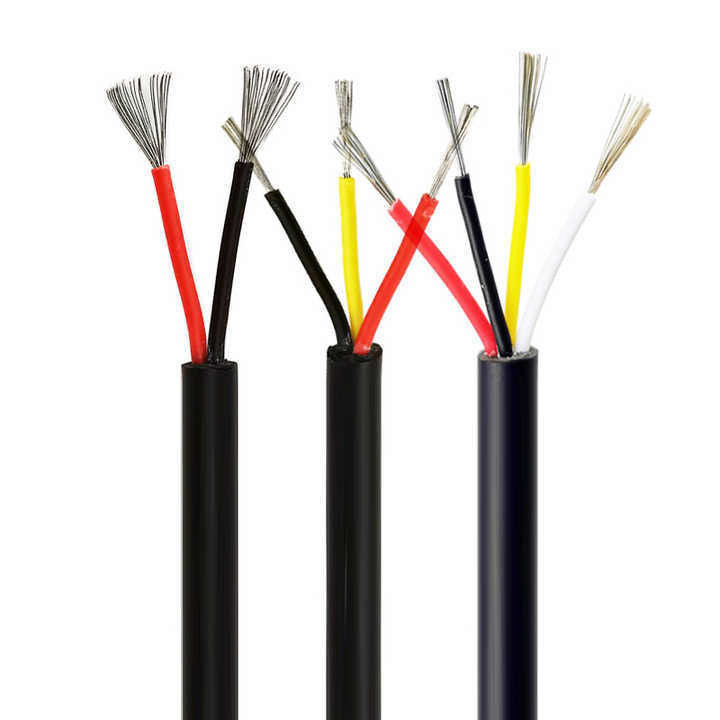 20AWG UL2464 Multi Core Electric Wire 2 Core PVC کابل های داده USB انعطاف پذیر کابل USB رول پرداخت اولیه درجه حرارت نامی -60± 200C