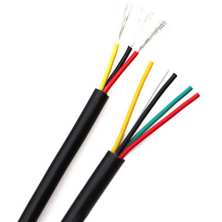 20AWG UL2464 Multi Core Electric Wire 2 Core PVC کابل های داده USB انعطاف پذیر کابل USB رول پرداخت اولیه درجه حرارت نامی -60± 200C