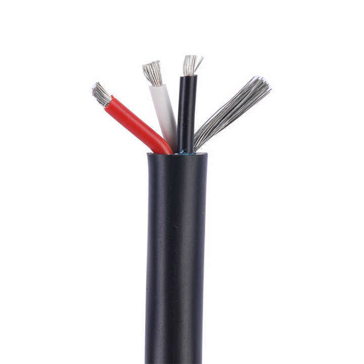 کابل الکتریکی انعطاف پذیر 0.5mm2 زیرزمینی پوشانده با لاستیک PVC برای عملکرد صاف