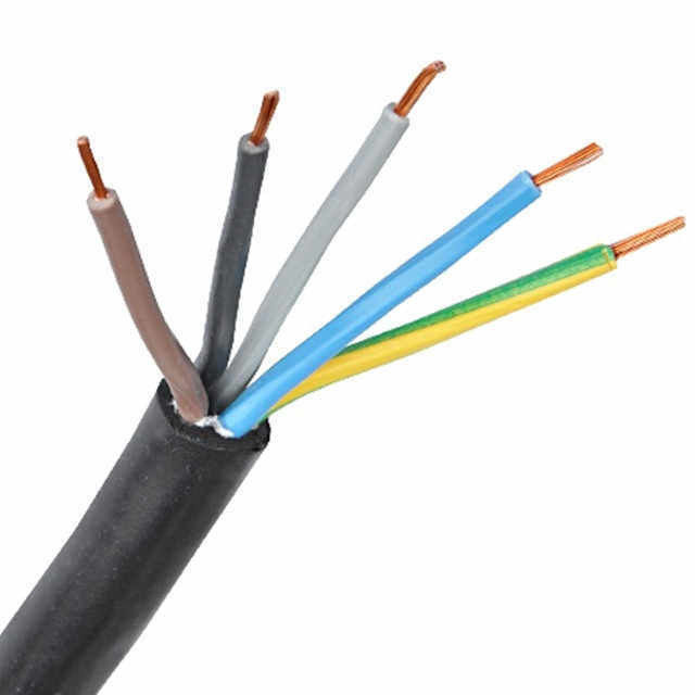 پمپ غوطه ور 3X2.5mm پمپ غوطه ور 16mm 4 هسته انعطاف پذیر آتش مقاوم 4G 1.5mm2 لاستیک زیر آب ضد آب کابل UTP