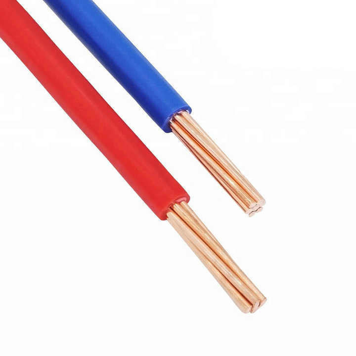 پوشش PVC مقاوم در برابر آتش 2.5 میلی متر سیم منعکس کننده مس برای ایمنی خانگی