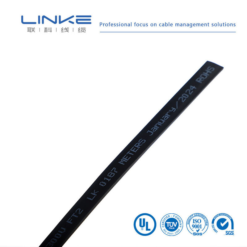 کابل تخت با روکش PVC و هسته مسی قلع اندود، با ولتاژ نامی 300 ولت، برای کاربردهای خودرو و صنعتی