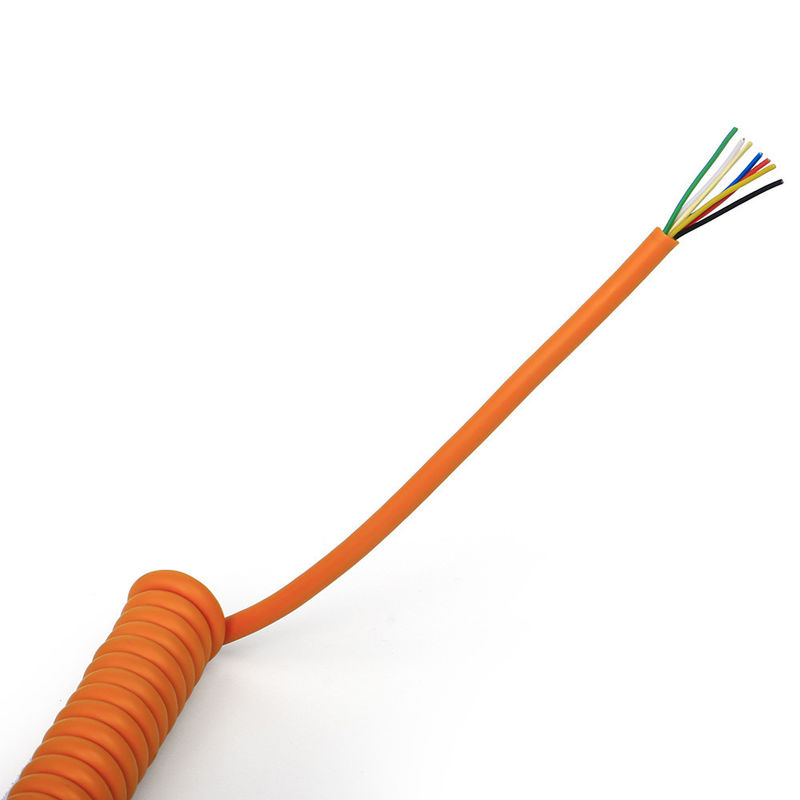 هادی مس PVC پوشش ضد شعله گسترش سرب مارپیچ حلقه تابلو برق بهار