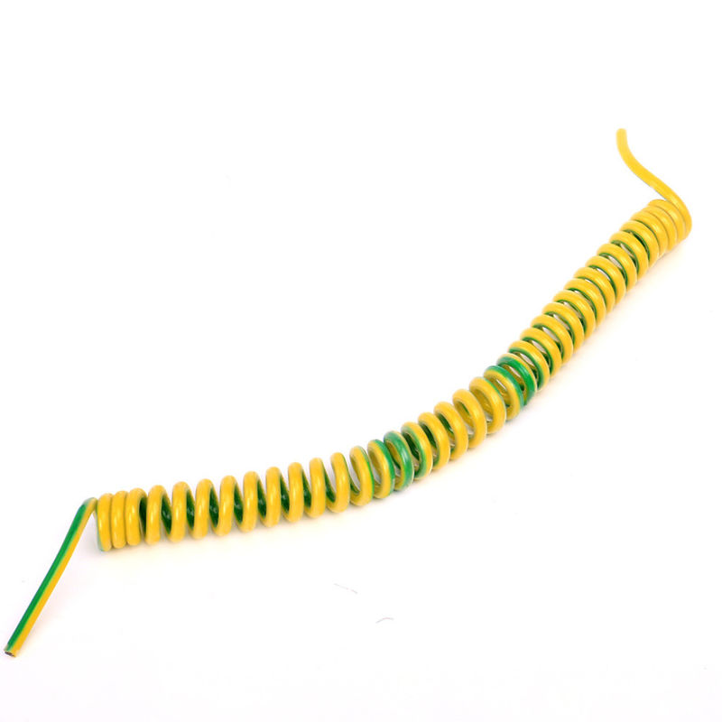 ماده پوشش PVC 2-10 هسته های ضد شعله مارپیچ پرنده ای کرلی کابل برق برای تجهیزات الکترونیکی