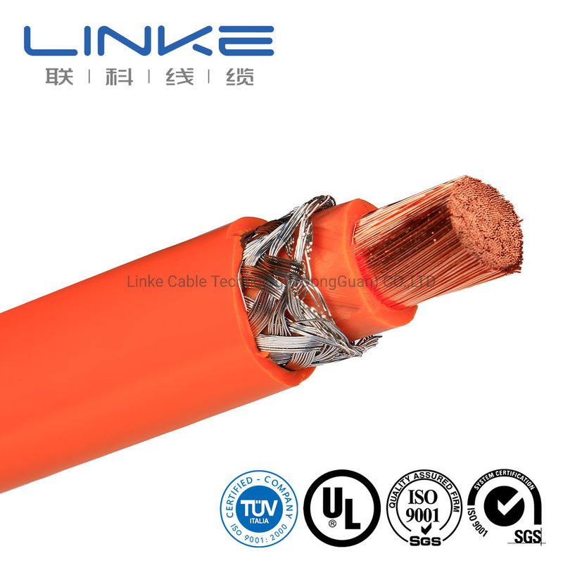 سیم محافظ ولتاژ بالا پلاگین شارژ ولتاژ بالا 25 35 50 ماشین برقی مربع 35KV EV سیم ولتاژ بالا هادی مس کابل پلی اتیلن متقاطع