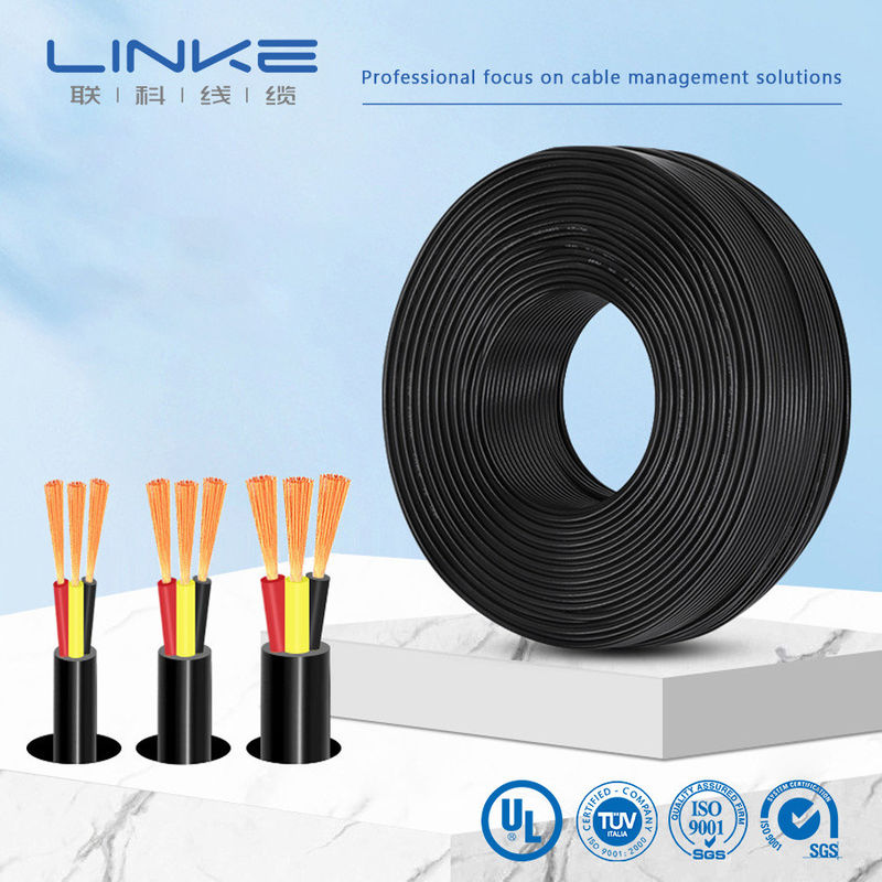 American Standard 2464 Sheathed Cable 18AWG Wire PVC Three-Core Power Cable for Needs