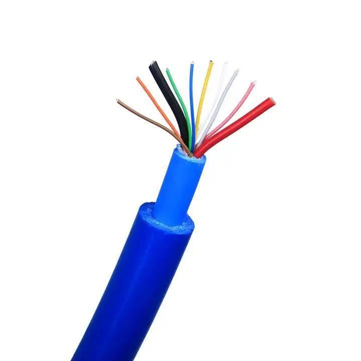 کابل شناور هسته سیم قوطی با پوشش TPE و ولتاژ نامی 300 ولت برای کاربردهای زیر آب