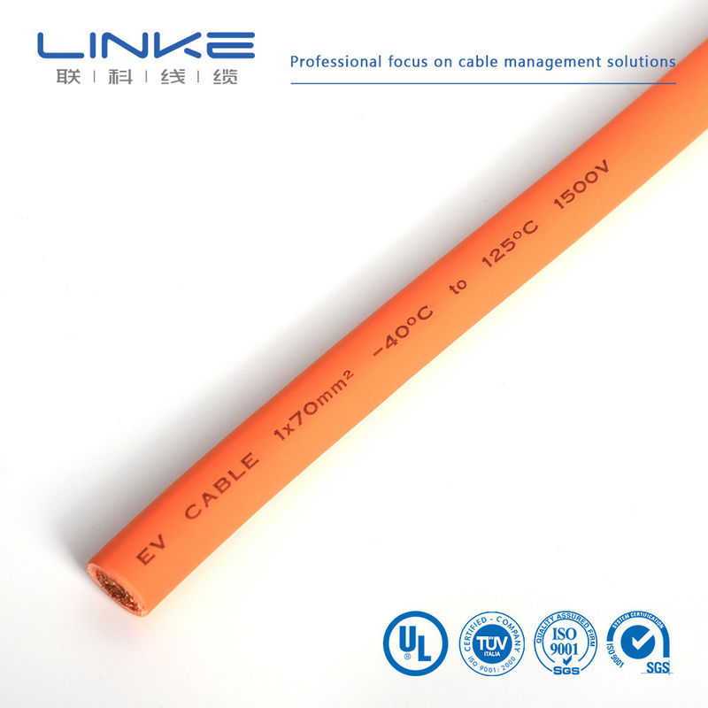 خط ذخیره انرژی ولتاژ بالا کابل XLPE عایق شده با کابل شارژر EV از مواد PVC