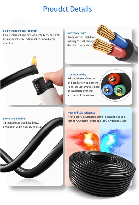OEM MultiCores Spring Cable برای کابل ولتاژ پایین و متوسط