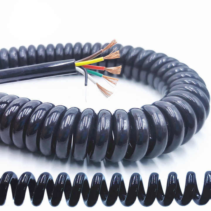کابل کنترل صنعتی با سیم مس قفل شده و خط لوله ای عایق بندی PVC/PE/PP/PU/TPE