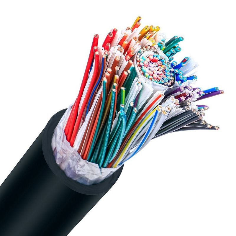 کابل ترموپول فیبر سیلیکوی شیشه ای لیفتور PVC با هادی مس ضد شعله و مقاوم در برابر خوردگی