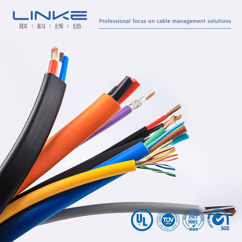 کابل کنترل صنعتی ضد عفونی کننده پنبه نرم 60227 IEC 52 53rvv کابل کنترل چند هسته ای