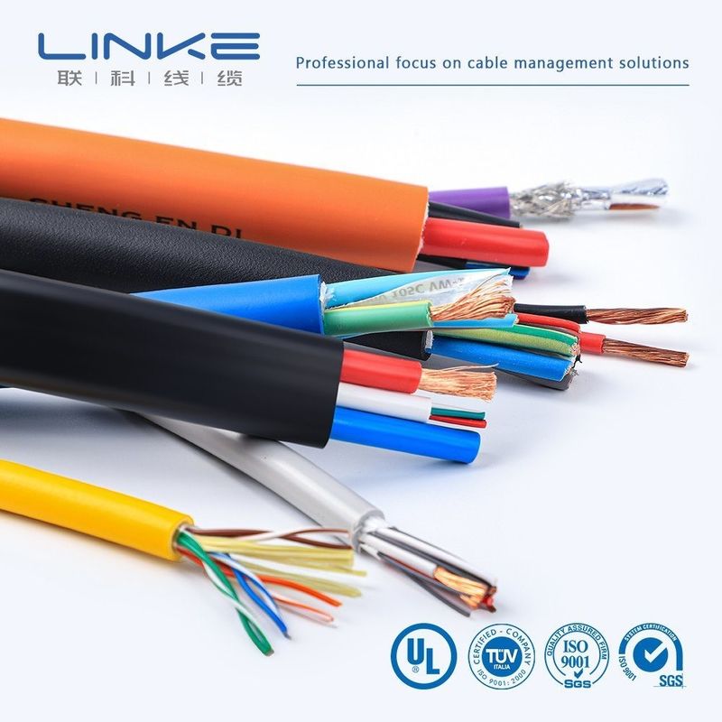 کابل کنترل صنعتی ضد عفونی کننده پنبه نرم 60227 IEC 52 53rvv کابل کنترل چند هسته ای