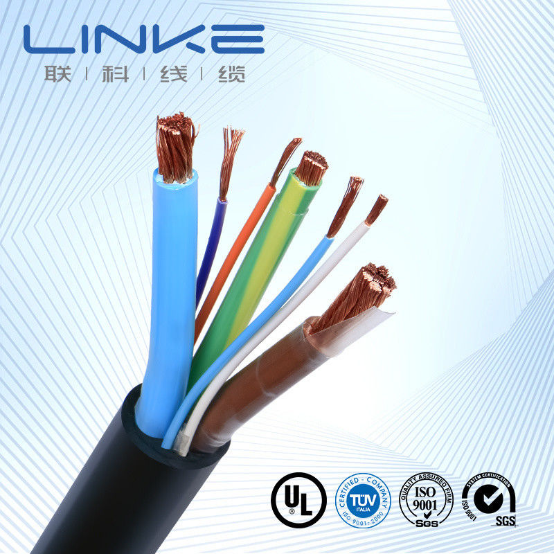 TPE Halogen-Free Cold Shielded Wire Copper Core Cable with HDPE Insulation Material