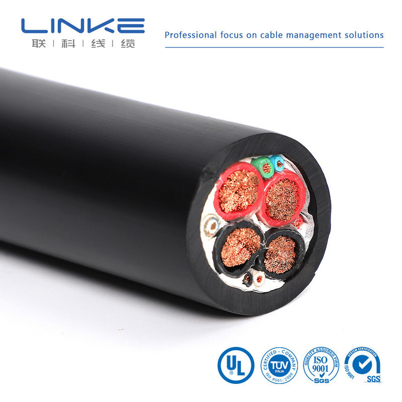 انرژی خودروهای الکتریکی سیم ولتاژ بالا باتری برق خورشیدی EV کابل
