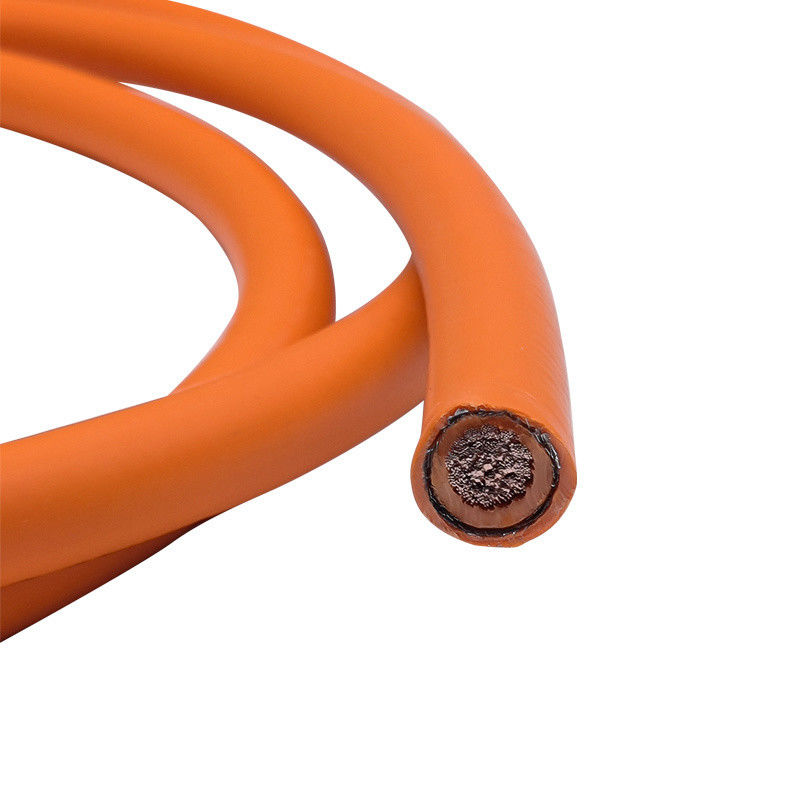سیم اتومبیل الکتریکی با یک هسته محافظ 6AWG 14AWG کابل انرژی سیم ولتاژ بالا ژاکت لاستیکی سیلیکون